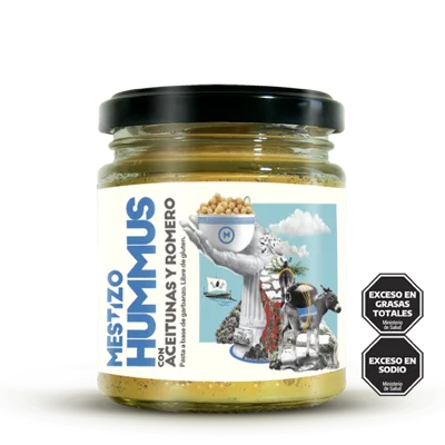 MESTIZO – HUMMUS ACEITUNA ROMERO X175 G