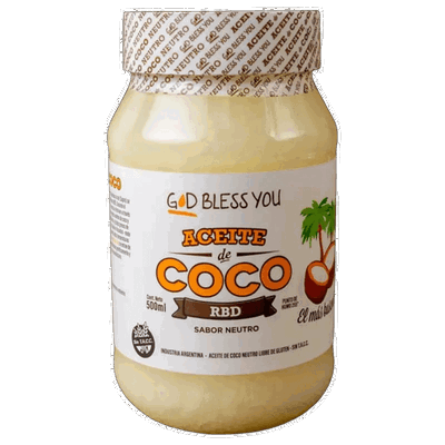 GOD BLESS YOU- ACEITE COCO NEUTRO 500 ml
