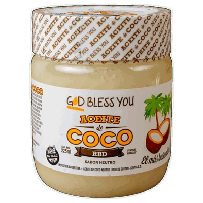 GOD BLESS YOU- ACEITE COCO NEUTRO 225 ml