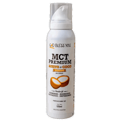 GOD BLESS YOU- MCT ACEITE DE COCO PREMIUM SPRAY 125 ml