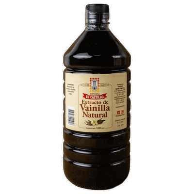 EL CASTILLO- EXTRACTO VAINILLA LIQUIDA NATURAL 1 Litto