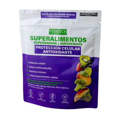VITATECH-SUPERALIMENTO PROTECCIÓN CELULAR ANTIOXIDANTE MANZANA 162 gr