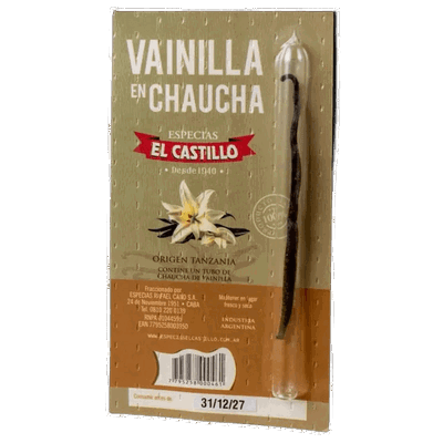 EL CASTILLO- VAINILLA CHAUCHA SKIN 1 Unidad