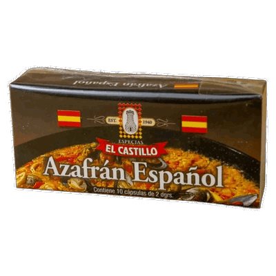 EL CASTILLO-AZAFRÁN ESPAÑOL MOLIDO x 2DGR x 10 U
