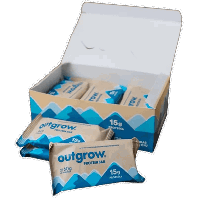 OUTGROW-PROTEIN BAR (60 gr) (12 Unidades)