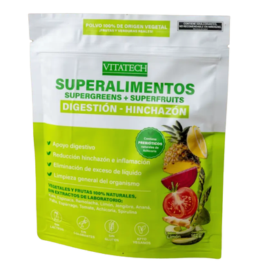 VITATECH-SUPERALIMENTO DIGESTIÓN HINCHAZÓN LIMÓN LIMÓN 162 gr