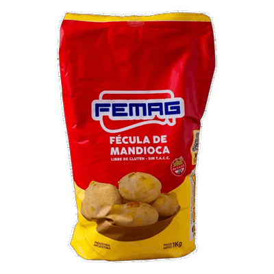 FEMAG-FECULA MANDIOCA (1 KG)