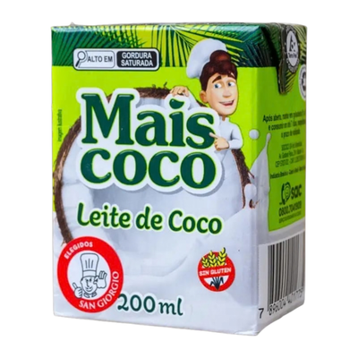 MAIS COCO- LECHE COCO 200 cc