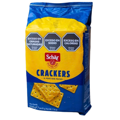 DR SCHAR- CRACKERS 210 gr