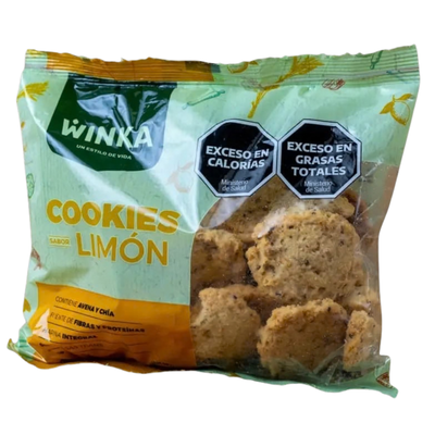 WINKA- COOKIES INTEGRALES LIMÓN 200 gr