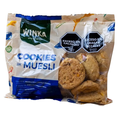 WINKA- COOKIES INTEGRALES MUESLI 200 gr