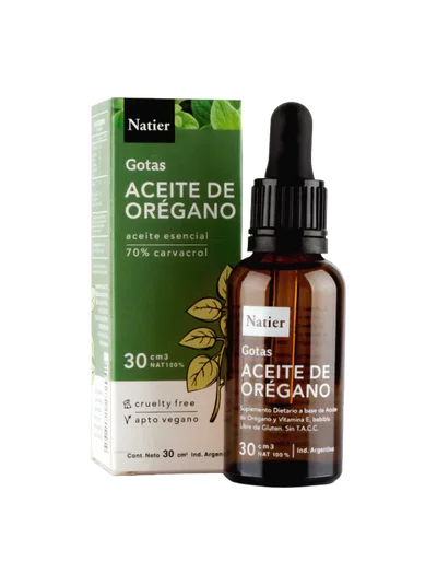 NATIER – ACEITE OREGANO 70% CARVACROL X30 ML