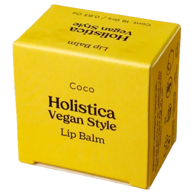 HOLISTICA-BÁLSAMO LABIAL NUEZ Y COCO  18 gr