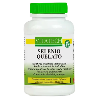 VITATECH-CÁPSULA SELENIO QUELATO x 30 u