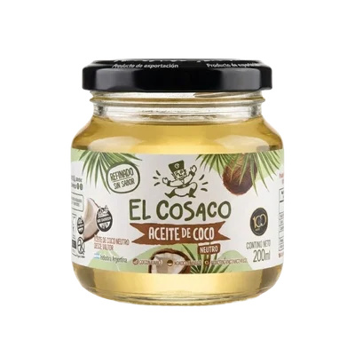 EL COSACO – ACEITE COCO NEUTRO X200 ML