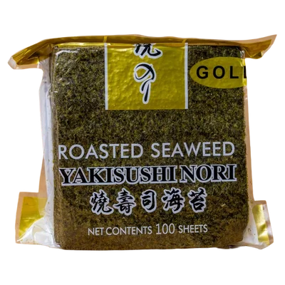 YAKISUSHI NORI – ALGA SUSHI DORADA X100 U