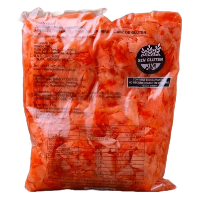 YUANYUAN – JENGIBRE LAMINA ROSA X1 KG