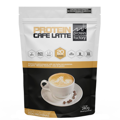 PROTEIN FACTORY – CAFE LATTE PROTEICO X240 G