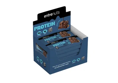 ENTRENUTS – BARRITA PROTEICA CHOCO MANI X10 U X45 G