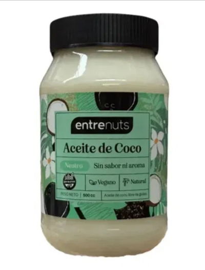 ENTRENUTS – ACEITE COCO NEUTRO X500 CC