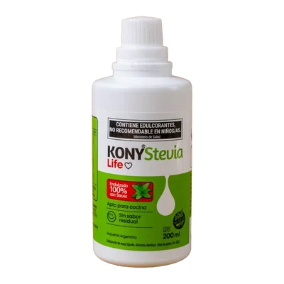 KONY – STEVIA LIQUIDA 100% LIFE X200 ML