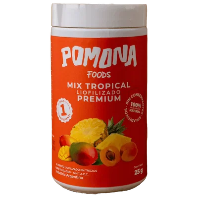 POMONA – MIX TROPICAL LIOFILIZADO X25 G