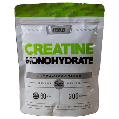 STAR NUTRITION – CREATINE MONOHYDRATE ULTRAMICRONIZED SOBRE X300 G