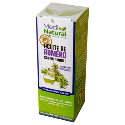 MEDINATURAL – ACEITE ROMERO CON VITAMINA E X30 CC