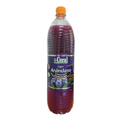 JUGO DE ARANDANOS CON STEVIA BOTELLA X 1,5LT CERAL