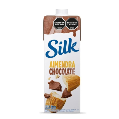 LECHE VEGETAL DE ALMENDRAS SABOR CHOCOLATE TETRAPACK X 1LT SILK