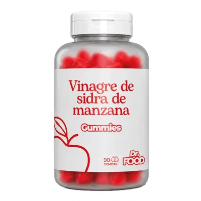 DR FOOD – GOMITAS VINAGRE SIDRA MANZANA X90 U
