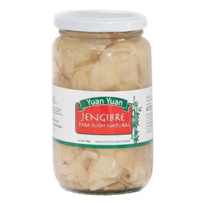 LAM JENGIBRE P/ SUSHI NATURAL PAQUETE X 250GR YUNYUAN