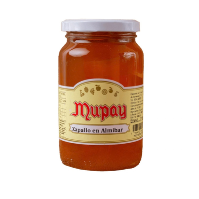 DULCE DE ALCAYOTA FRASCO X 450GR MUPAY