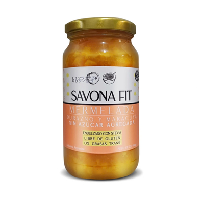 MERMELADA DE PERA CON STEVIA FRASCO X 400GR SAVONA