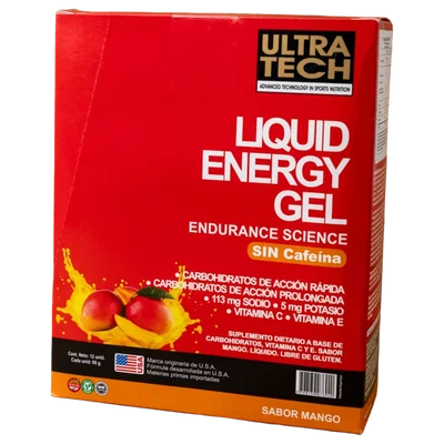 ULTRA TECH – LIQUID ENERGY GEL MANGO X60 G X12 U
