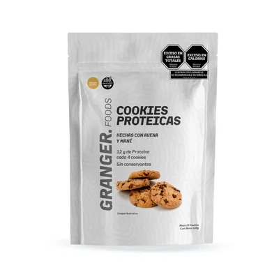 GRANGER – COOKIES PROTEICAS CHIPS CHOCOLATE X220 G