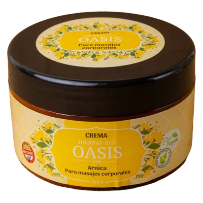 OASIS – CREMA MASAJE CORPORAL ARNICA X250 G