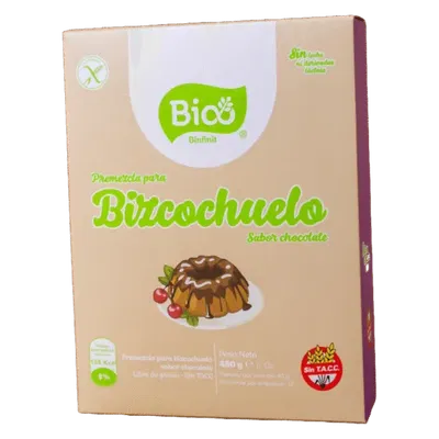 BIO – PREMEZCLA BIZCOCHUELO CHOCOLATE X480 G