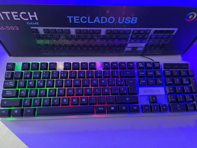 TECLADO AITECH GAMER AI-503 RGB