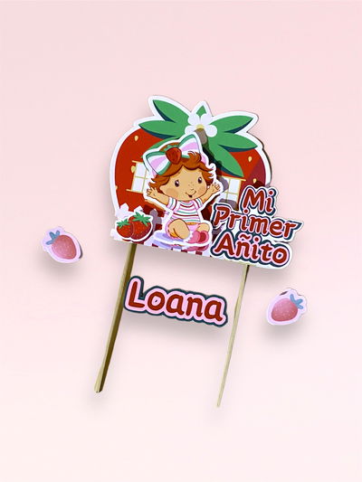 Topper para Torta 3D