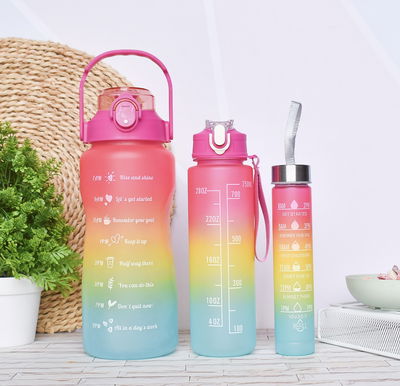 Botellas motivacionales x3