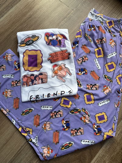 Pijama Largo Adulto S/M (36/40)