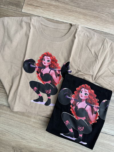 Pupera estampada Oversize Pelirroja