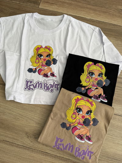 Pupera estampada Oversize Gym