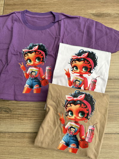 Pupera estampada Oversize Betty Boop