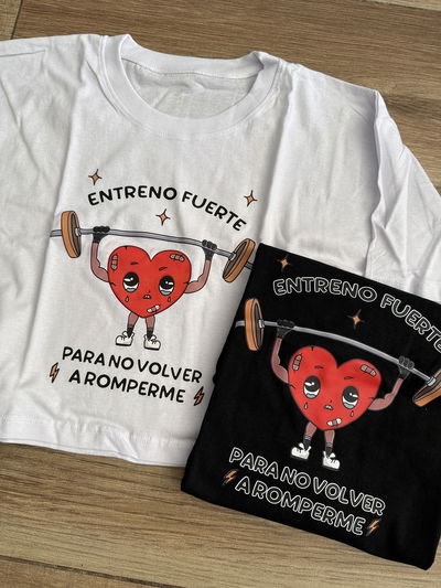 Pupera estampada Oversize Corazon