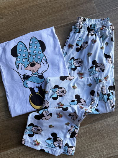 Pijama Largo Adulto L/XL (42/48) Minnie