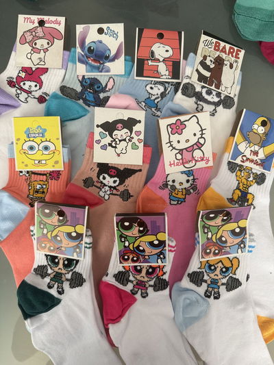 Pack x 11 Medias adulto media caña Pesitas 