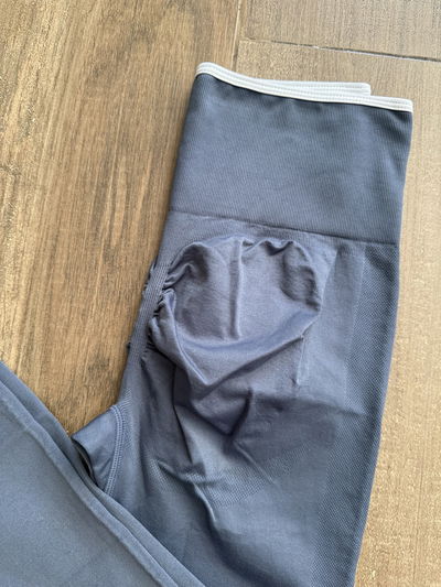 Calza Larga Push Up borde blanco L (40/42)