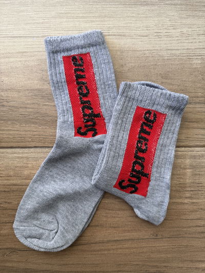 Medias adulto caña 3/4 supreme gris 